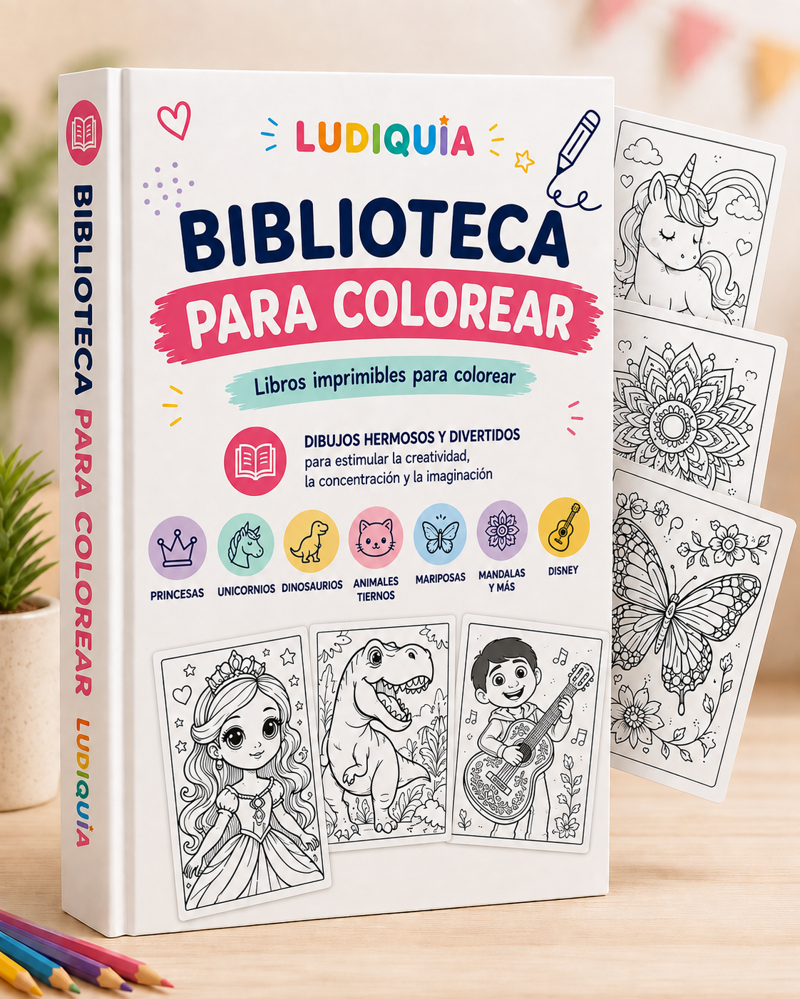 🎨 Biblioteca para colorear