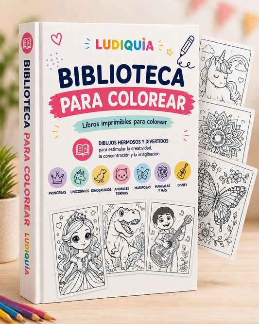 🎨 Biblioteca para colorear